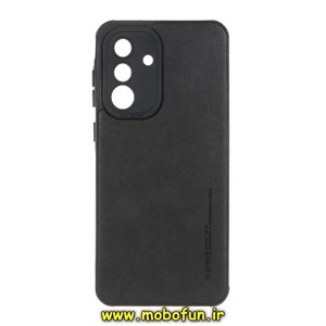 قاب گوشی Galaxy A36 سامسونگ طرح ژله ای چرمی ساده ایکس لول X-LEVEL مشکی کد 71356