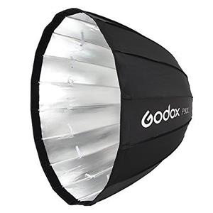 Godox Portable Parabolic Softbox, 90cm (36 inch), Hexadecagon Softbox with Bowen Mounts for Studio Light and Speedlite Flash 