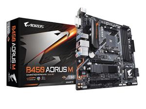 GIGABYTE B450 AORUS M (AMD Ryzen AM4/M.2 Thermal Guard/HDMI/DVI/USB 3.1 Gen 2/DDR4/Micro ATX/Motherboard)