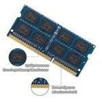 DUOMEIQI 4GB 2RX8 PC3-10600 PC3-10600S 2RX8 DDR3 1333MHz SO-DIMM CL9 204 Pin 1.5v Non-ECC, Unbuffered Notebook Laptop Memory RAM Module Compatible with Intel AMD and Mac Computer