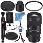 Sigma 50-100mm f/1.8 DC HSM Art Lens for Canon EF #693954 + 82mm UV Filter + Lens Pen Cleaner + Fibercloth + Lens Capkeeper + Deluxe Cleaning Kit + Flexible Tripod Bundle