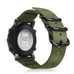 Fintie for Suunto Core Watch Band, Premium Woven Nylon Replacement Sport Strap with Metal Buckle for Suunto Core Smart Watch, Olive