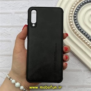 قاب گوشی Galaxy A30S / Galaxy A50S / Galaxy A50 سامسونگ ژله ای چرمی ساده ایکس لول X-LEVEL مشکی کد 82189