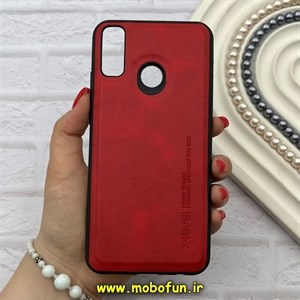 قاب گوشی Huawei Y8S / Y9 2019 هوآوی ژله ای چرمی ساده ایکس لول X-LEVEL قرمز کد 82253