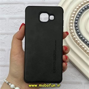 قاب گوشی Galaxy A5 2016 / A510 سامسونگ ژله ای چرمی ساده ایکس لول X-LEVEL مشکی کد 82172