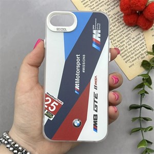 قاب گوشی iPhone 7 / iPhone 8 / iPhone SE 2020 / iPhone SE 2022 آیفون So CooL سوکول اورجینال فانتزی دکمه کرومی طرح BMW کد 82971