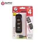 هاب USB 2.0 چهار پورت ایکس پی مدل H808A 