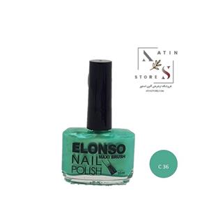 لاک ناخن الونسو شماره c 36