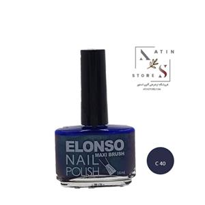 لاک ناخن الونسو شماره c 40