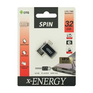 فلش مموری x ENERGY SPIN OTG 32GB 