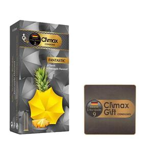 کاندوم کلایمکس مدل Fantastic بسته 12عددی به همراه کاندوم مدل Gift