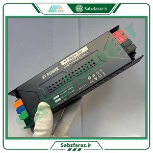 منبع تغذیه سوئیچینگ 24 ولت 16.6 آمپر 400 وات کی‌تی پاور مدل KT-400W-24V