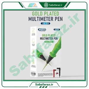 پراب مولتی متر سوزنی روکش طلا مدل LW-315