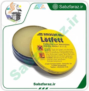 روغن لحیم 50g آلمانی Lötfett – فلاکس خمیری با کیفیت بالا