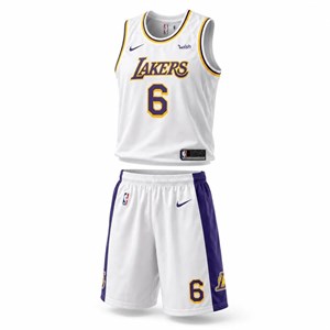 ست بستکبالی سفید LAKERS کد 6684
