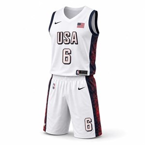ست بسکتبالی سفید USA کد 6686