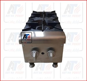 اجاق گاز صنعتی رومیزی 2شعله