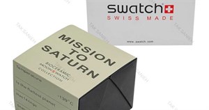 جعبه ساعت امگا سواچ اورجینال ماموریت به زحل Swatch-Box-7792-U