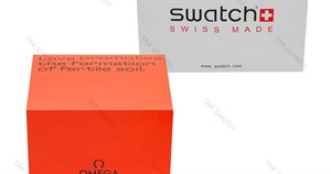 جعبه اصلی ساعت امگا سواچ ماموریت به زمین لاوا Swatch-Box-7795-U