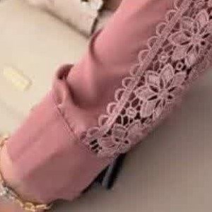 شومیز یقه کراواتی