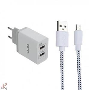 شارژر دیواری مدل TTC 38 TSCO Wall Charger with microUSB Cable 