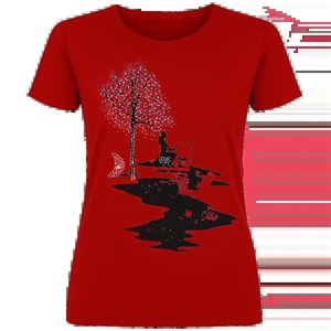 تیشرت زنانه یقه گرد