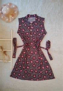 سارافون دکمه دار زنانه کد 403099