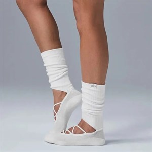 جوراب پیلاتس الویوگا Aloyoga مدل Strappy Siren Grip Sock