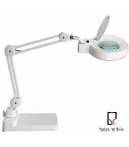 ذره بین و چراغ led پایه بلند یاکسون مدل YAXUN YX-188C 