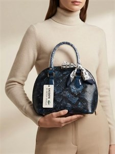 کیف زنانه پلنگی سرمه ای LOUIS VUITTON ترند مد