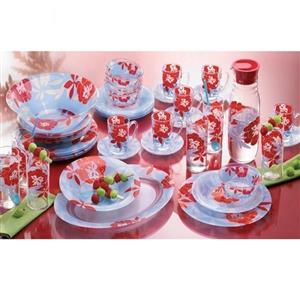 سرویس غذاخوری 38 پارچه لومینارک مدل Peony Luminarc Pieces Homeware set 