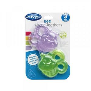 دندان گیر پلی گرو مدل زنبور بسته دو عددی Playgro Bee Pack Of 2 Teether