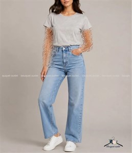 تیشرت طوسی روشن H&M