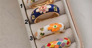 رینگ میناکاری Ring-8688-L