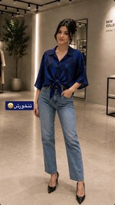 شومیز لینن ایتالیایی
