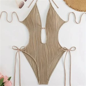 مایو یک تکه زنانه بکلس شین Shein