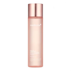 تونر آبرسان،ضدچروک وروشن کننده صورت مدیکیوب مدل collagen مناسب برای انواع پوست حجم 140 میلی لیتر