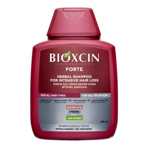 شامپو بیوکسین فورت ضد ریزش مو Bioxcin Forte مناسب همه موها حجم 300 میلی لیتر