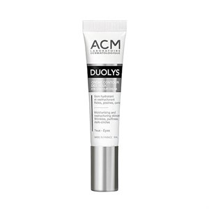 کرم دور چشم ACM Duolys ای سی ام ضد پف،ضدچروک و رفع تیرگی دور چشم مناسب انواع پوست حجم 15 میلی لیتر