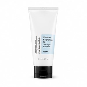 ماسک شب روشن کننده و تغذیه کننده برنج کوزارکس COSRX Ultimate Nourishing Rice Overnight Spa Mask مناسب انواع پوست حجم 60 میلی لیتر