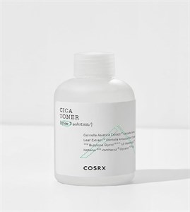 تونر تسکین دهنده التهابات سیکا کوزارکس Pure Fit Cica Toner COSRX مناسب برای انواع پوست به‌خصوص پوست حساس و مختلط حجم 30 میلی لیتر
