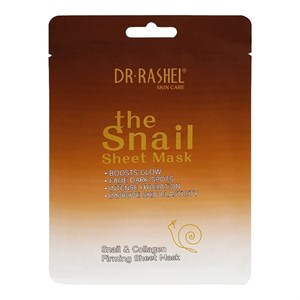 ماسک ورقه ای روشن کننده و سفت کننده پوست حلزون دکتر راشل Dr. Rashel Snail Sheet Mask