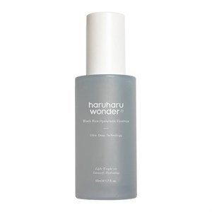 اسنس آبرسان عمیق برنج سیاه هارو هارو Haruharu Wonder Black Rice Hyaluronic Essence مناسب برای انواع پوست حجم 50 میلی لیتر