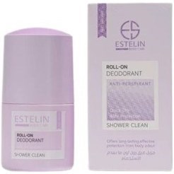 مام رول ضدتعریق و دئودورانت استلین مدل Shower Clean حجم 50 میلی لیتر Estelin Shower Clean Roll-On Deodoran