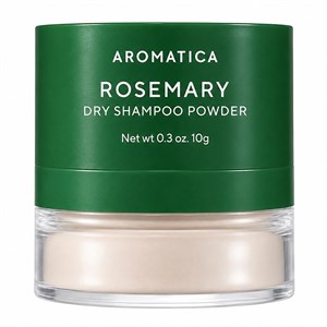 شامپو خشک حجم دهنده و کنترل چربی رزماری آروماتیکا AROMATICA Rosemary Dry Shampoo Powder حجم 10 میلی لیتر