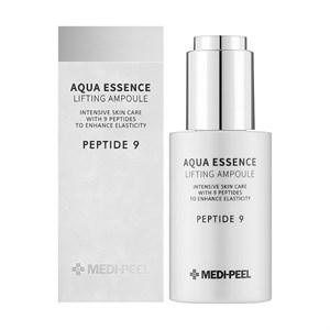 امپول ضد چروک و روشن کننده لیفتینگ 9 پپتاید اکوا اسنس مدی پیل Medi Peel Peptide 9 Aqua Essence Lifting Ampouleمناسب انواع پوست حجم50میلی لیتر