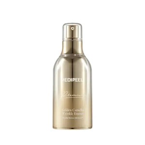 اسنس ضد چروک 9 پپتاید کاملیا طلایی مدی پیل MEDI PEEL Peptide 9 Golden Camellia Wrinkle Essence مناسب انواع پوست حجم50میلی لیتر