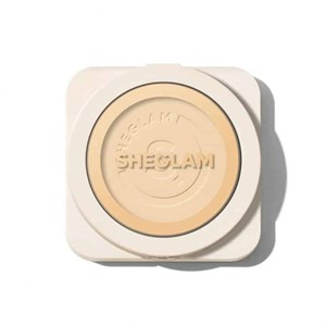 پنکیک شیگلم مدل SKIN FOCUS رنگ Linen وزن 11 گرم SHEGLAM SKIN FOCUS HIGH COVERAGE POWDER FOUNDATION