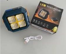 چراغ کاری و کمپینگ Mini Solar Camping Floodlight AGS-1021-7