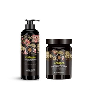 پک شامپو و ماسک مو سی پی اس CPS مدل COLLAGEN کلاژن